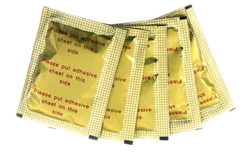 ginger detox foot pads foil pack ginger detox foot pads foil pack image