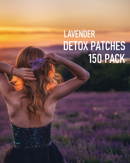 Lavender Detox Foot Patches 150 pack Lavender Detox Foot Patches 150 pack image