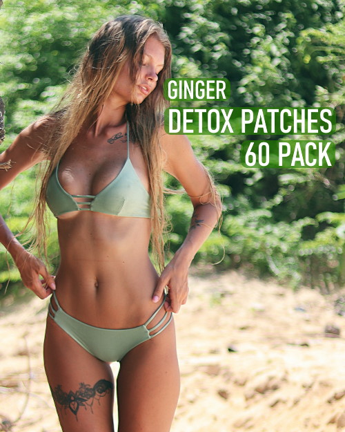 ginger detox foot pads 60 pack ginger detox foot pads 60 pack image