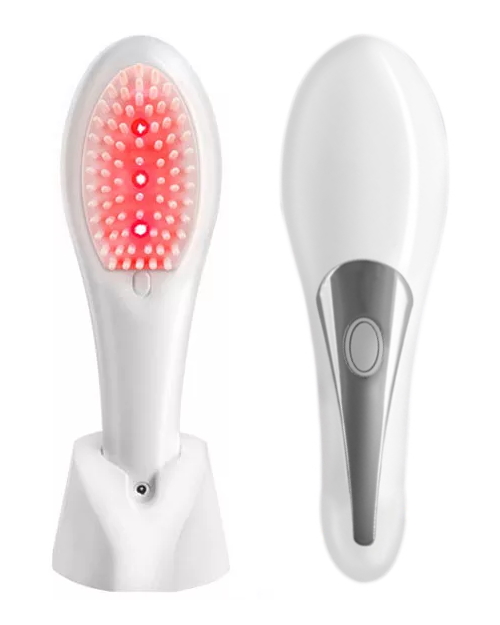 Hair Massage & Hair Growth Comb front and rear view Hair Massage & Hair Growth Comb front and rear view